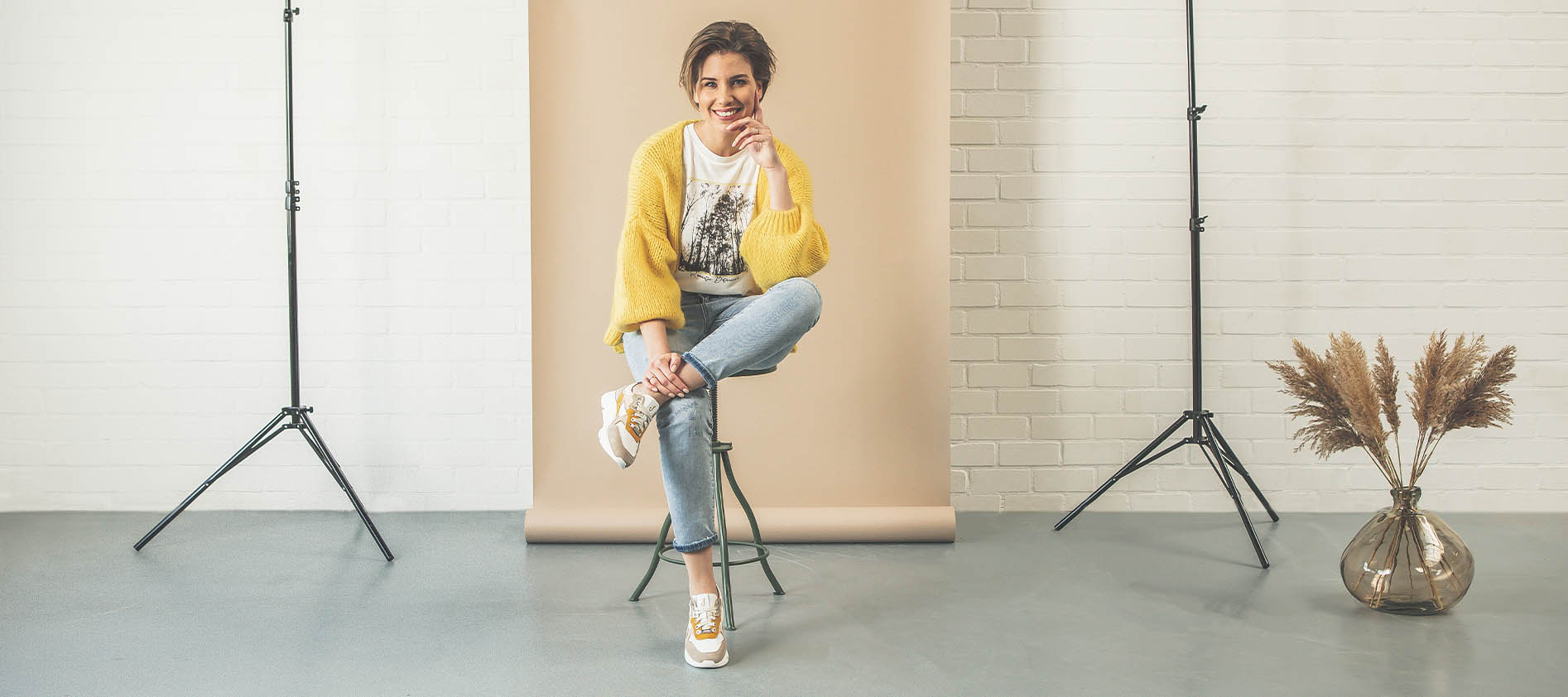 Hazel | Beige combi